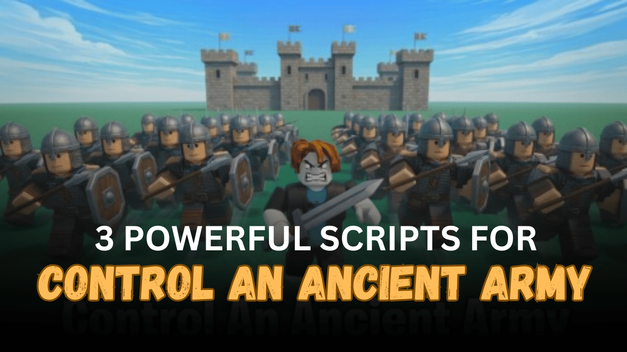 3 Powerful Control An Ancient Army Scripts
