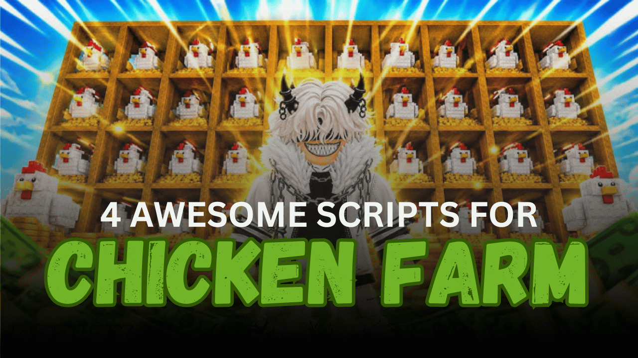 4 Awesome Chicken Farm Scripts - Auto Collect, Auto Merge, Auto Buy & Auto Farm
