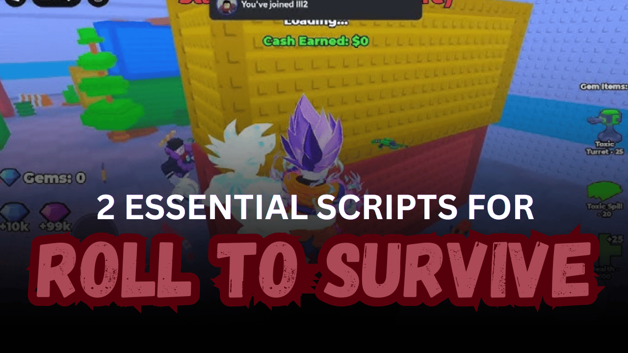 2 Essential Roll to Survive Scripts – Auto Roll, Kill Aura & AFK Farming