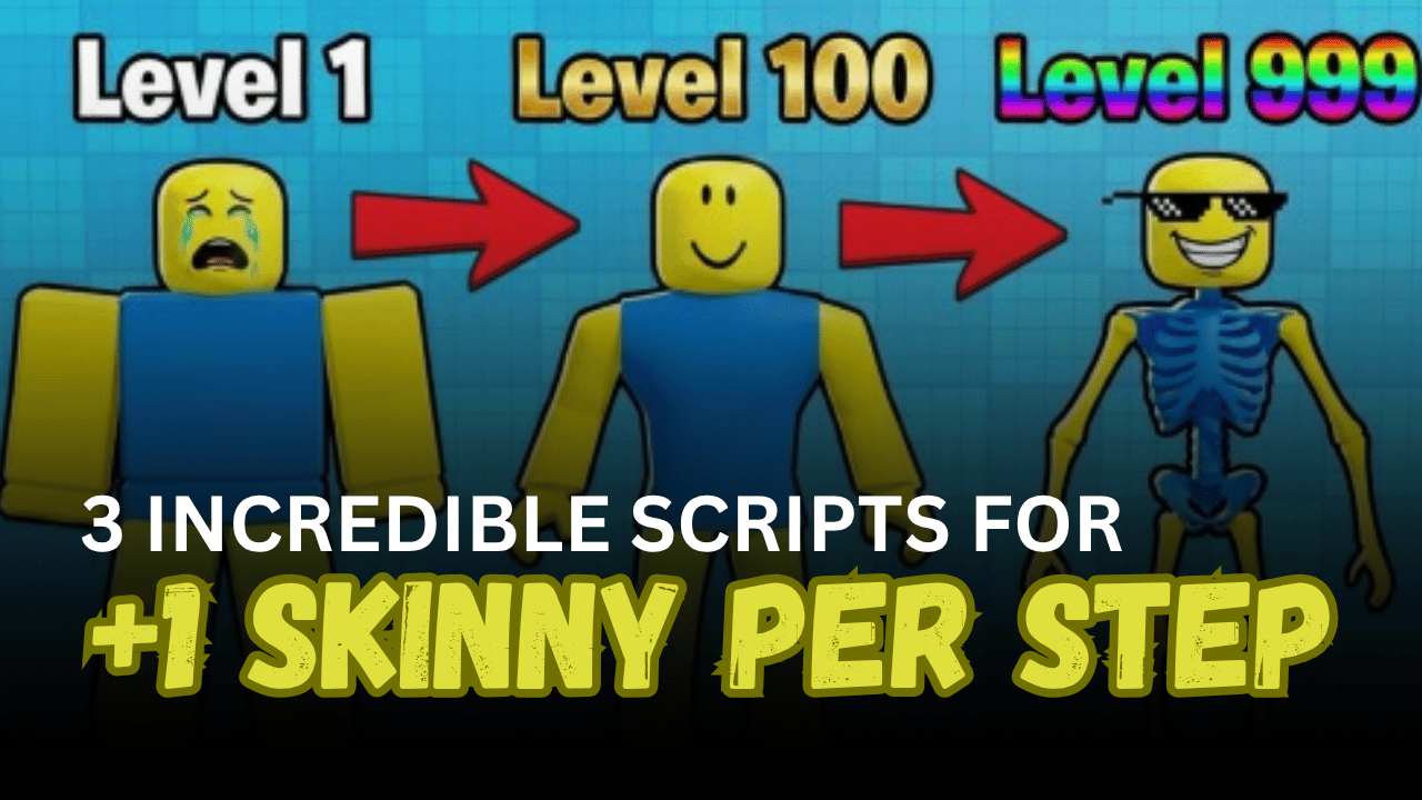 3 Incredible +1 Skinny Per Step Scripts - Auto Wins, Fast Training & Infinite Rebirths