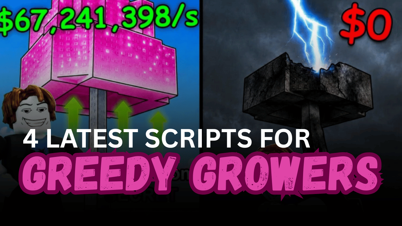 4 Latest Greedy Growers Scripts - Auto Farm, Planting, ESP & Auto Rebirth