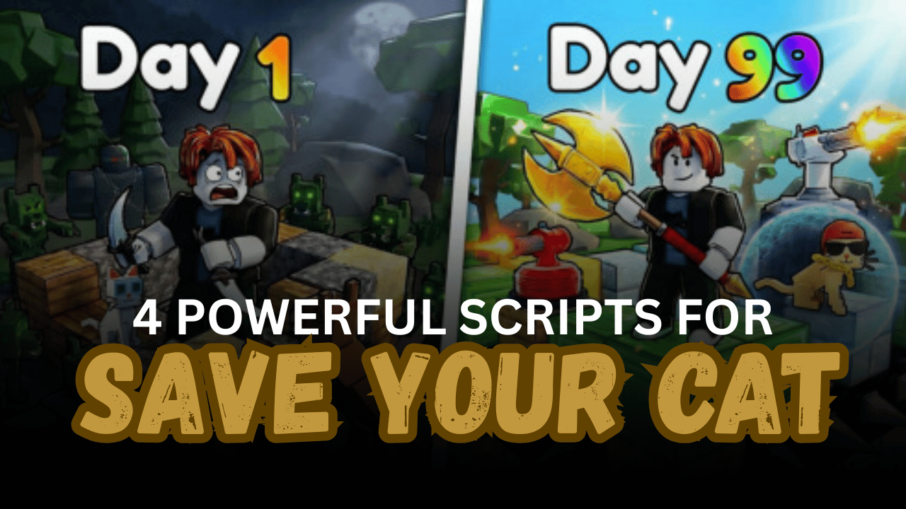 4 Powerful Save Your Cat Scripts - Auto Win, Rebirth, Stage & More