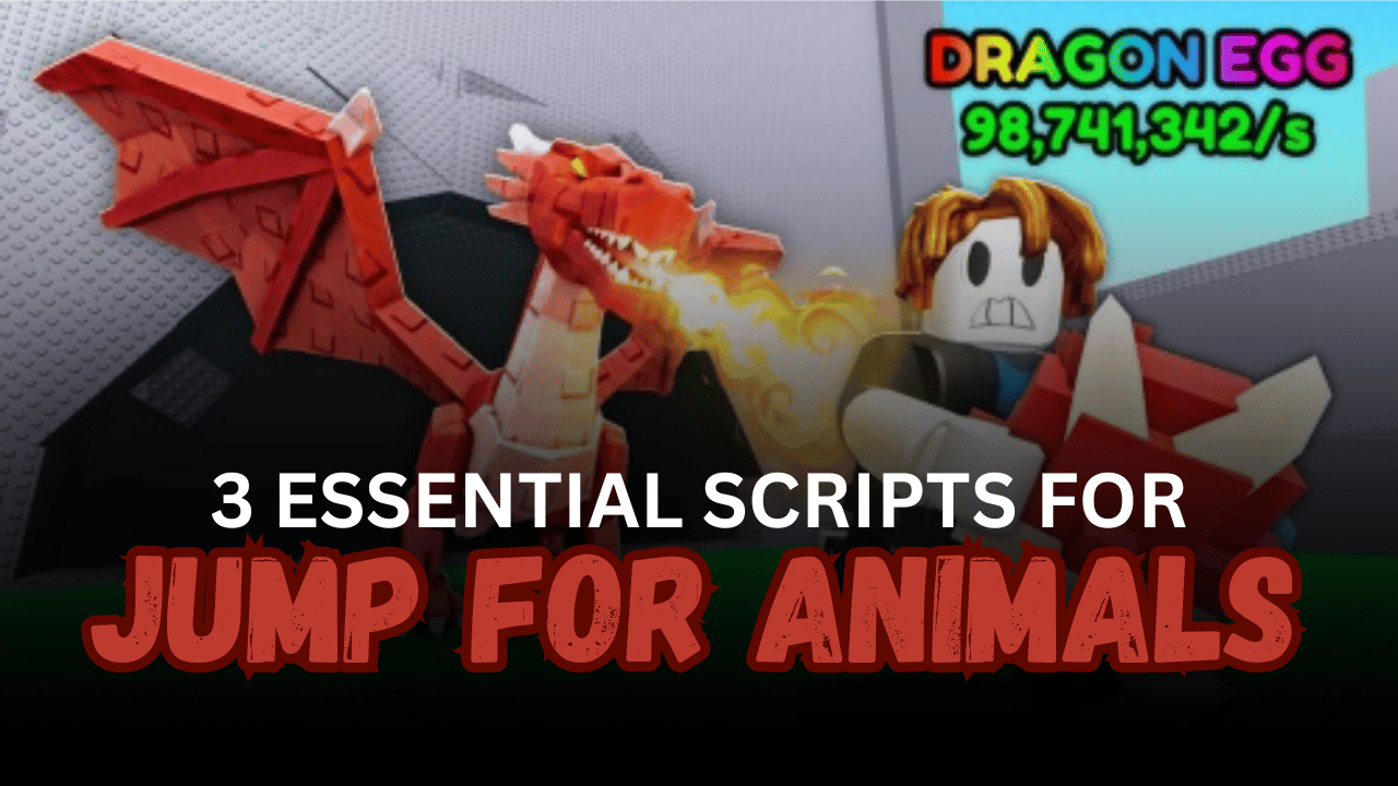 3 Essential Jump for Animals Scripts - Auto Steal, Train x2 & Egg Automation