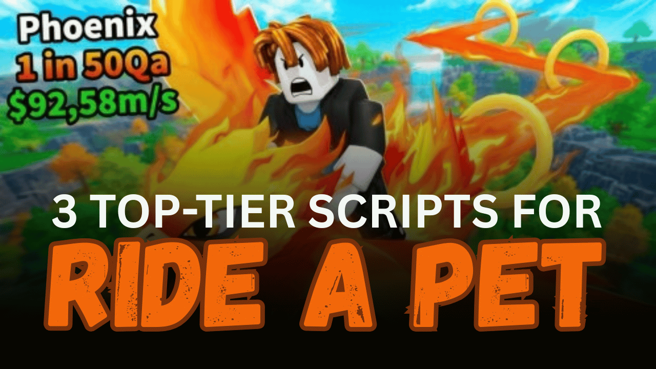 3 Top-Tier Ride A Pet Scripts - Egg Autofarm, Auto Steal & Master Farm