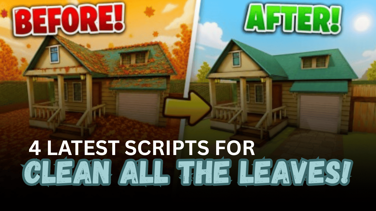 4 Latest Clean all the leaves! Scripts - Auto End Runs, Smart Leaf Vacuum & Full Yard Automation